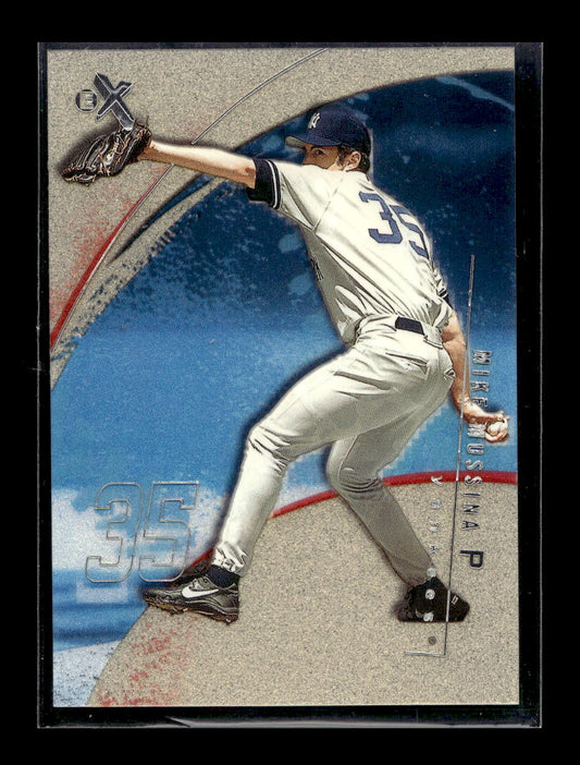 2002 E-X #35 Mike Mussina (New York Yankees)