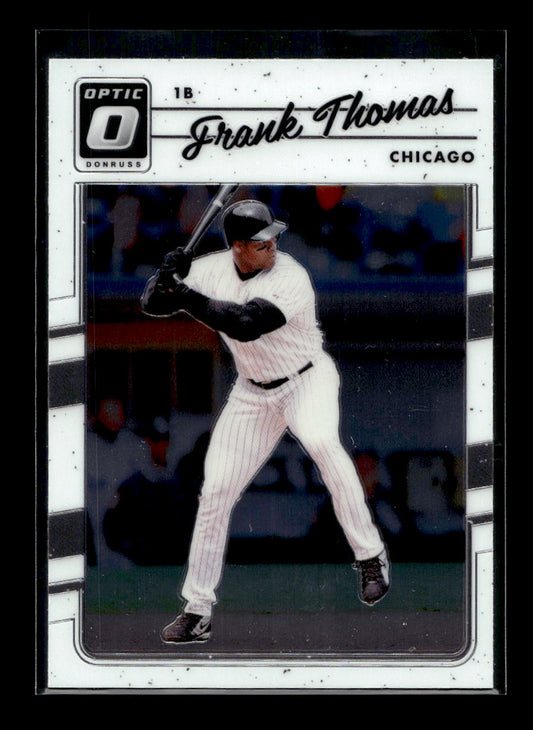 2017 Donruss Optic #158 Frank Thomas (Chicago White Sox)