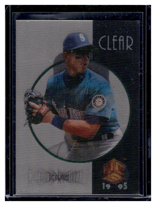 1995 Sportflix UC3 Clear Shots #CS1 Alex Rodriguez Rookie RC (Seattle Mariners)