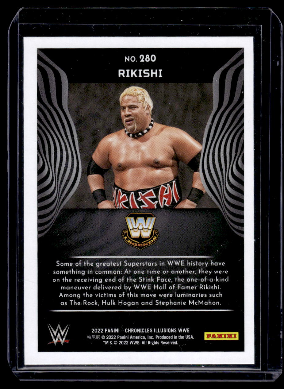 2022 Panini Chronicles Illusions WWE Rikishi #280
