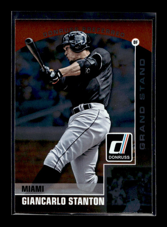 2015 Donruss Preferred Bronze #25 Giancarlo Stanton (Miami Marlins)