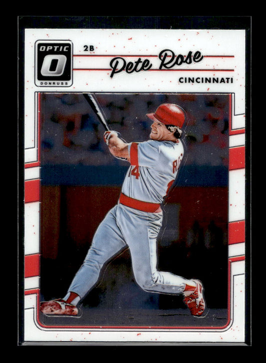 2017 Donruss Optic #162 Pete Rose (Cincinnati Reds)
