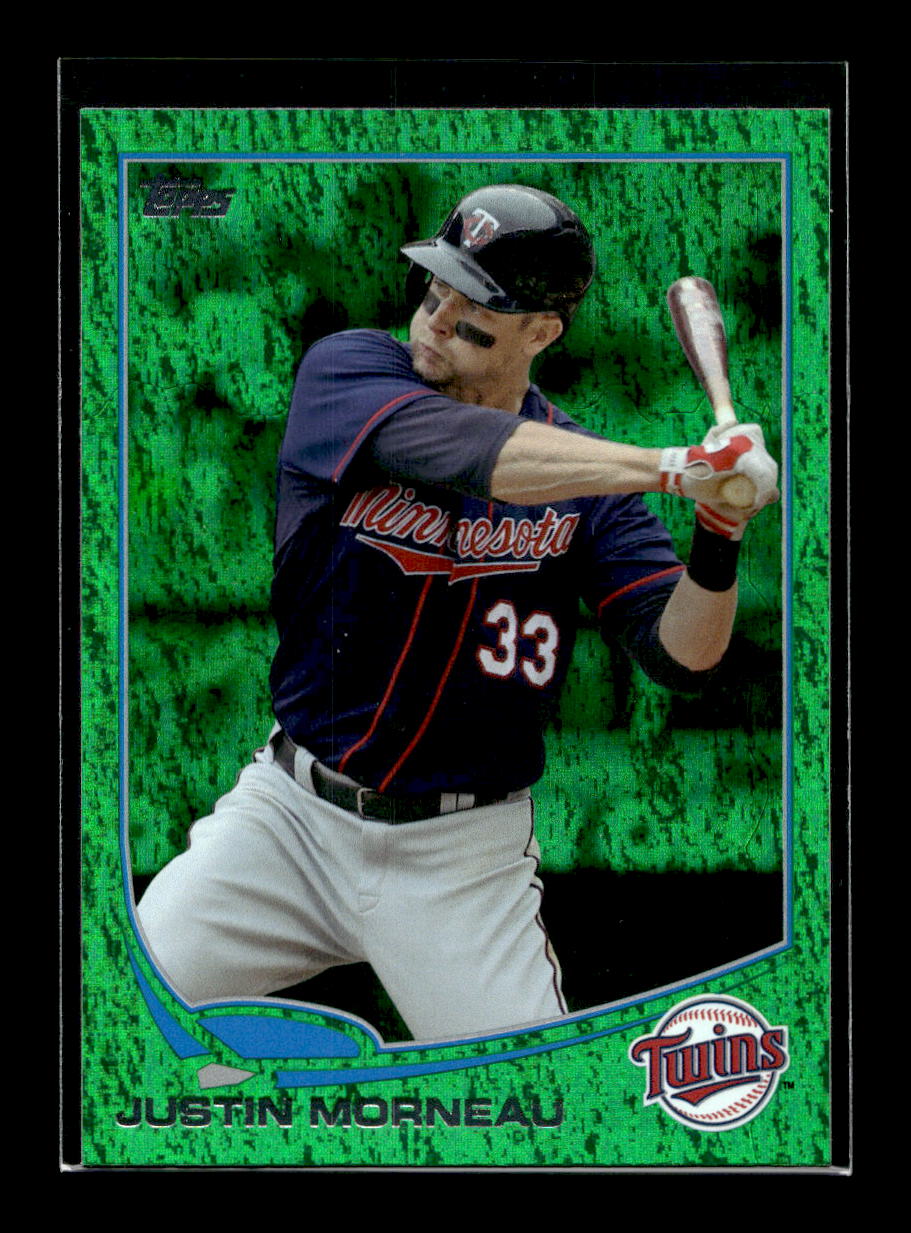 2013 Topps Emerald #575 Justin Morneau (Minnesota Twins)
