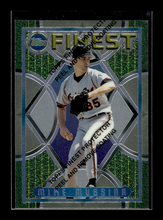 1995 Finest #48 Mike Mussina (Baltimore Orioles)