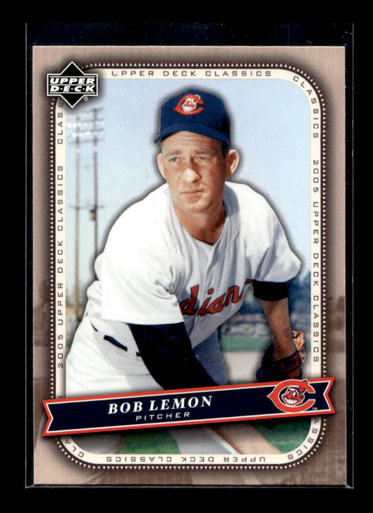 2005 Upper Deck Classics #11 Bob Lemon (Cleveland Indians)