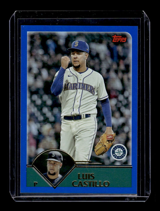 2023 Topps Archives - 2003 Topps Rainbow Foil #263 Luis Castillo #'d /199 (Seattle Mariners)
