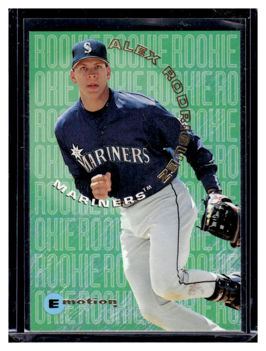 1995 Skybox E-Motion Rookies #10 Alex Rodriguez (Seattle Mariners)