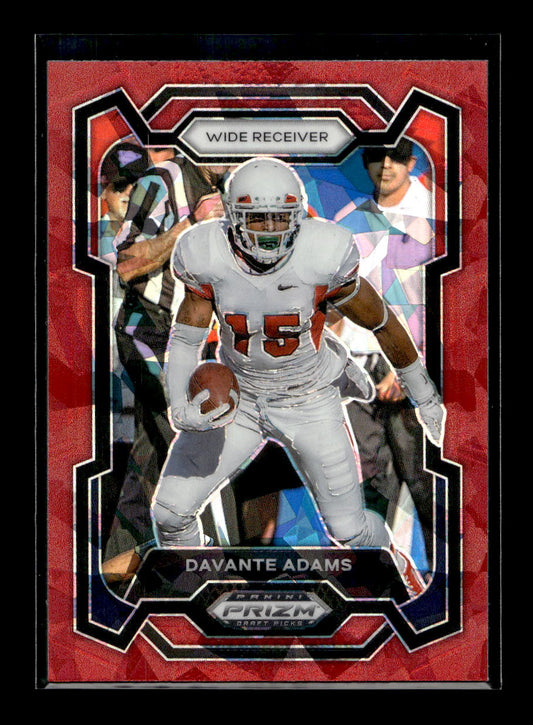 2024 Panini Prizm Draft Picks Prizms Red Ice #66 Davante Adams