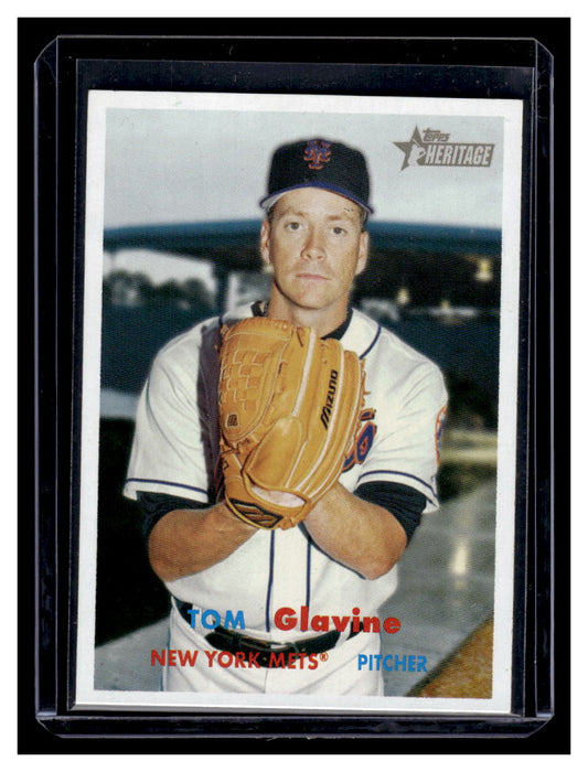 2006 Topps Heritage #248 Tom Glavine (New York Mets)