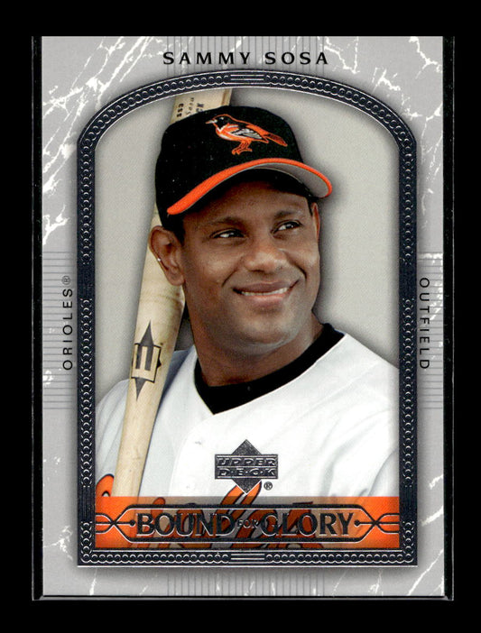 2005 Upper Deck #468 Sammy Sosa (Baltimore Orioles)