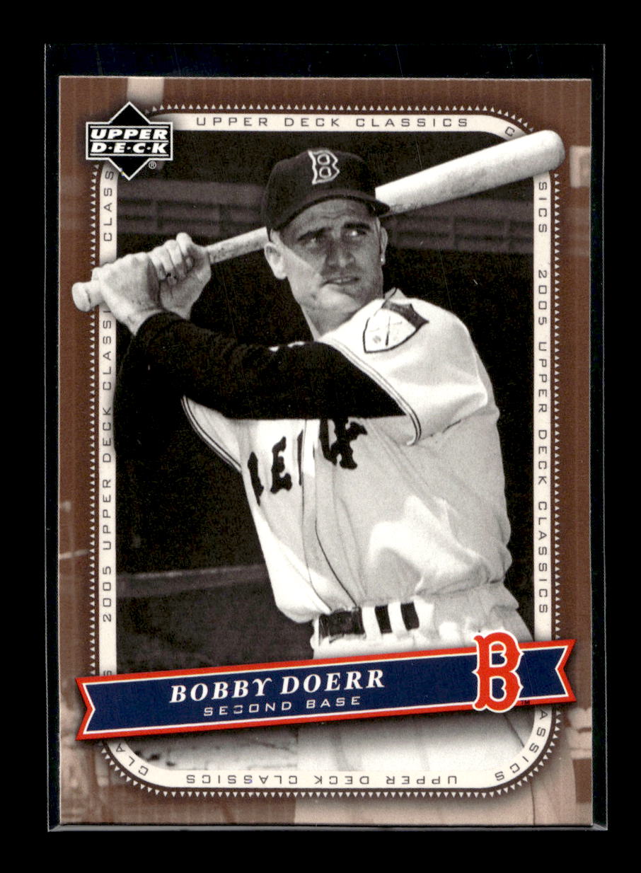 2005 Upper Deck Classics #12 Bobby Doerr (Boston Red Sox)