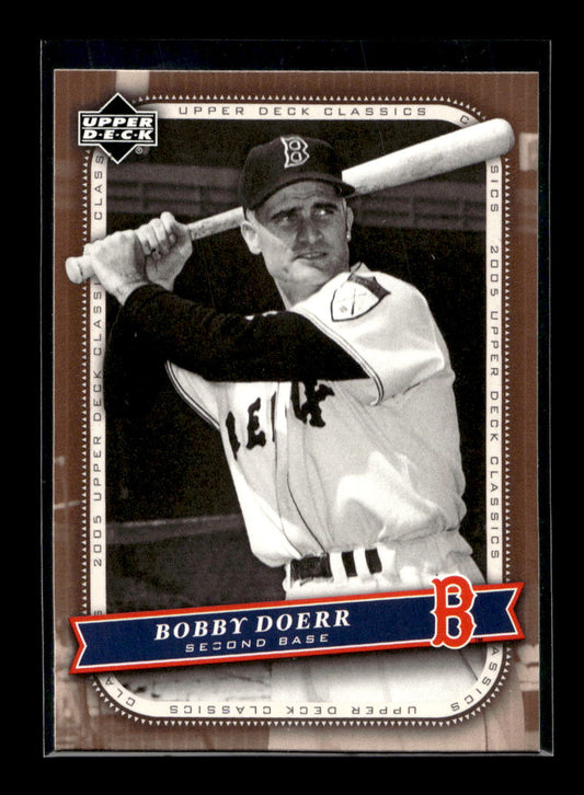2005 Upper Deck Classics #12 Bobby Doerr (Boston Red Sox)