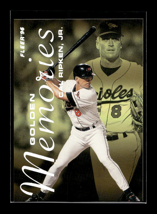 1996 Fleer Golden Memories #8 Cal Ripken (Baltimore Orioles)