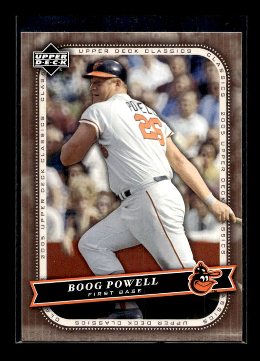 2005 Upper Deck Classics #13 Boog Powell (Baltimore Orioles)