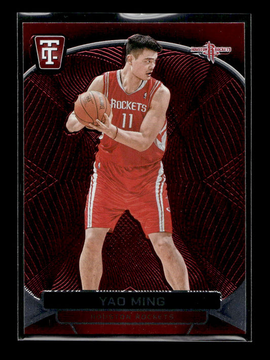 2024-25 Totally Certified Mirror Maroon #177 Yao Ming (Houston Rockets)