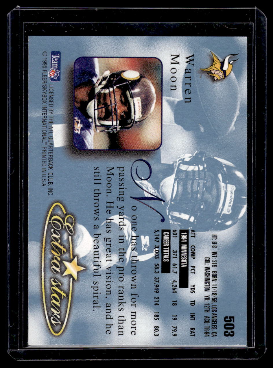 1995 Ultra #503 Warren Moon (Minnesota Vikings)