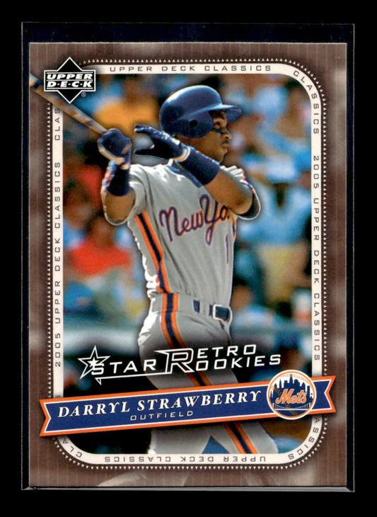 2005 Upper Deck Classics #107 Darryl Strawberry (New York Mets)