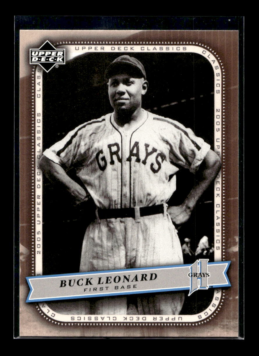 2005 Upper Deck Classics #16 Buck Leonard (Homestead Grays)