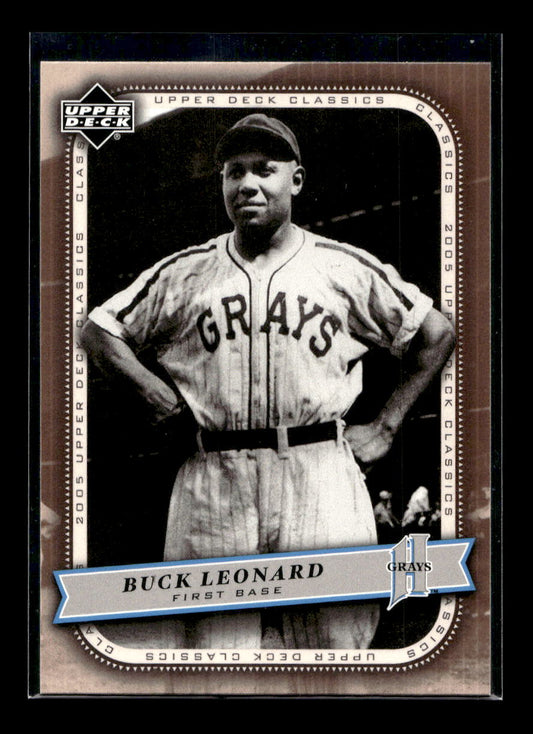 2005 Upper Deck Classics #16 Buck Leonard (Homestead Grays)