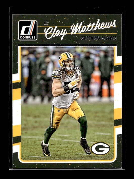 2016 Donruss #111 Clay Matthews (Green Bay Packers)