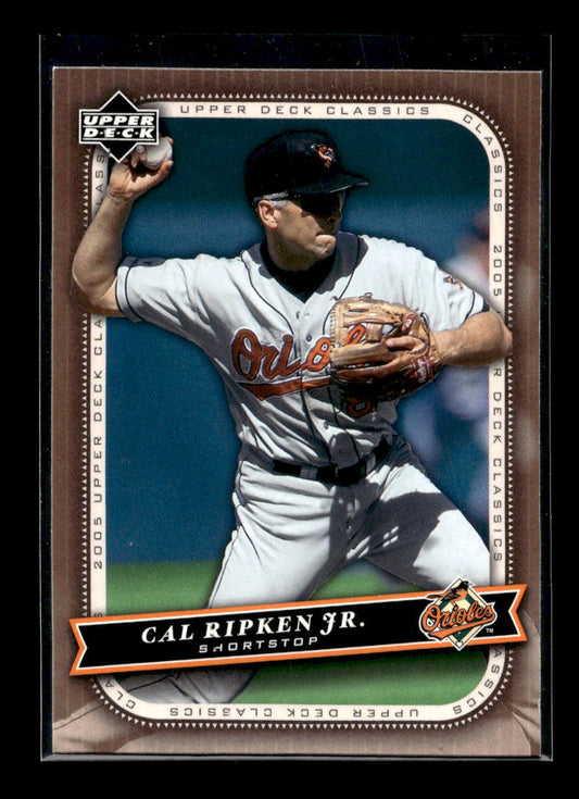 2005 Upper Deck Classics #17 Cal Ripken (Baltimore Orioles)