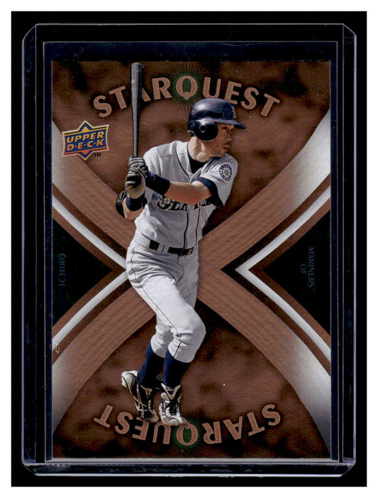 2008 Upper Deck StarQuest #SQ-46 Ichiro Suzuki (Seattle Mariners)