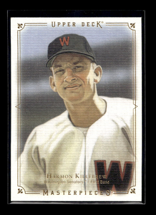 2008 UD Masterpieces #49 Harmon Killebrew (Washington Senators)