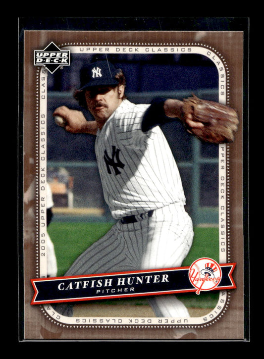 2005 Upper Deck Classics #19 Catfish Hunter (New York Yankees)