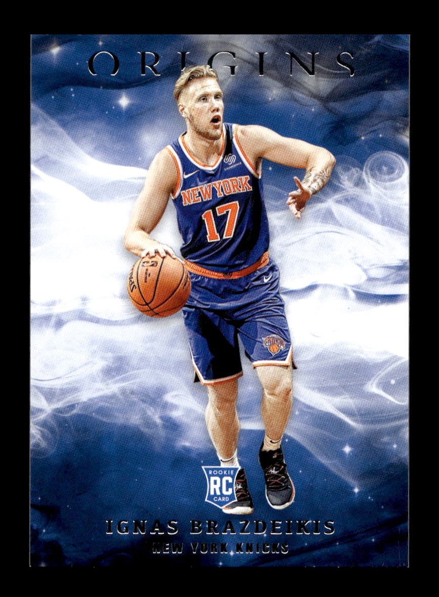2019-20 Panini Origins #77 Ignas Brazdeikis Rookie (New York Knicks)