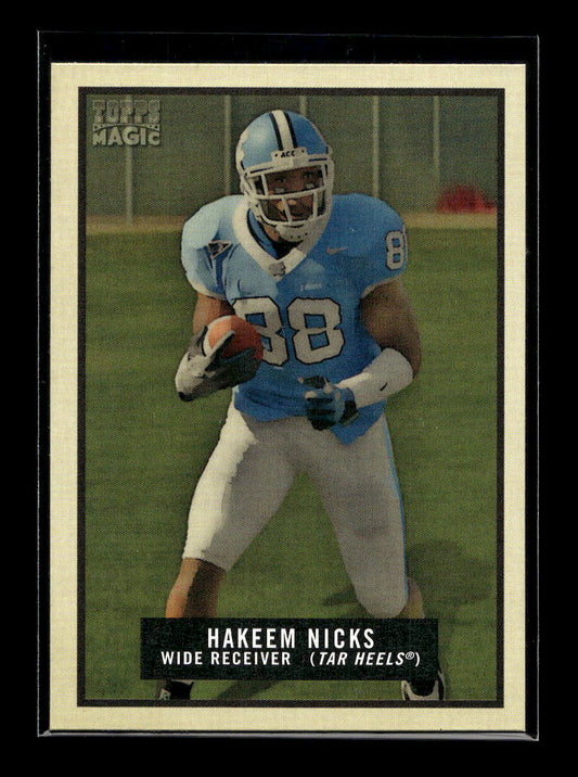 2009 Topps Magic #181 Hakeem Nicks Rookie Card