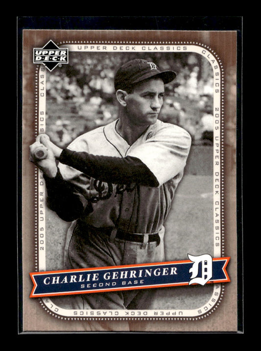 2005 Upper Deck Classics #21 Charlie Gehringer (Detroit Tigers)