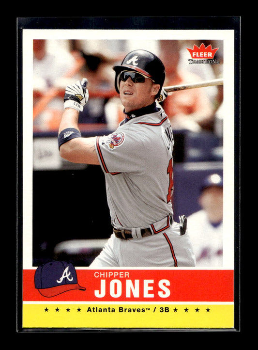 2006 Fleer Tradition #2 Chipper Jones (Atlanta Braves)