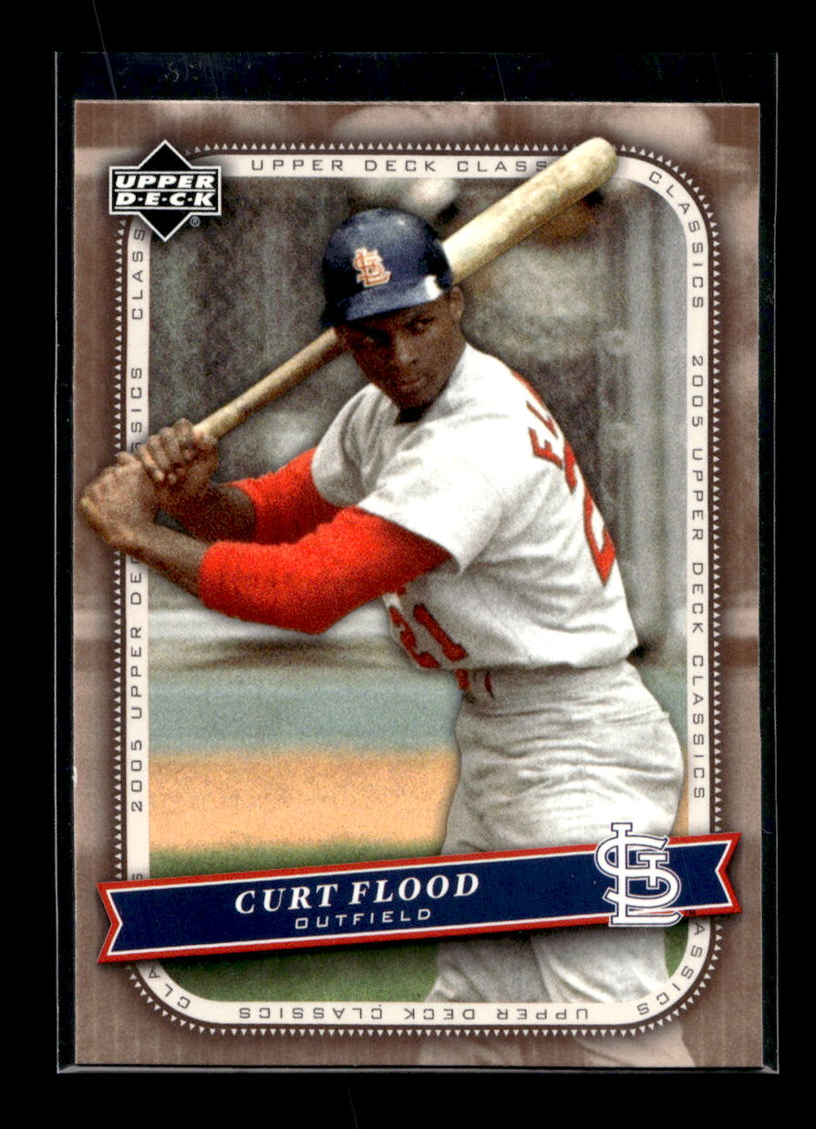 2005 Upper Deck Classics #22 Curt Flood (St. Louis Cardinals)