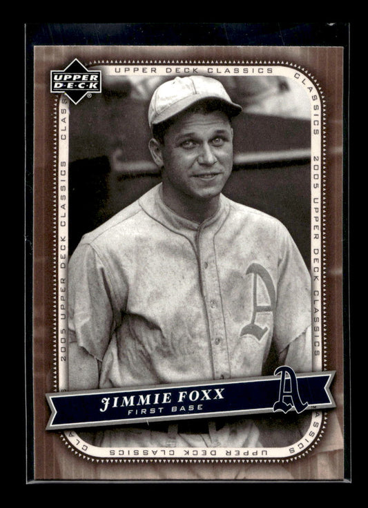 2005 Upper Deck Classics #23 Jimmie Foxx (Boston Red Sox)