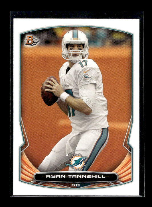 2014 Bowman #V24 Ryan Tannehill (Miami Dolphins)