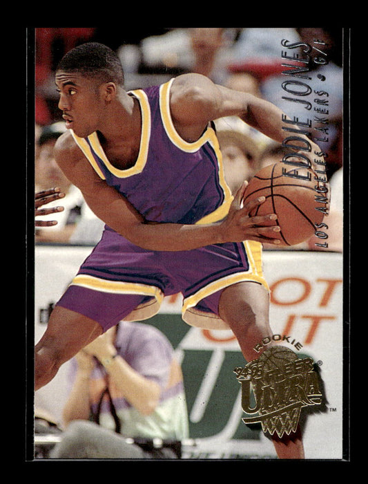 1994-95 Ultra #87 Eddie Jones Rookie (Los Angeles Lakers)