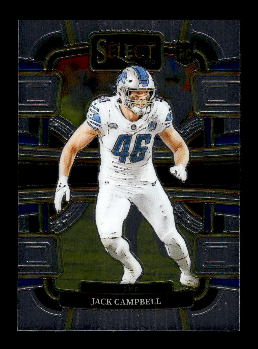 2023 Select #33 Jack Campbell Rookie (Detroit Lions)