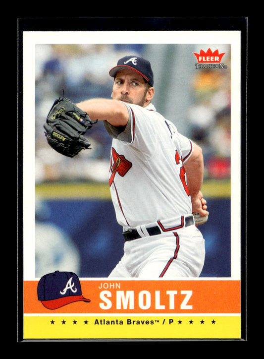 2006 Fleer Tradition #3 John Smoltz (Atlanta Braves)