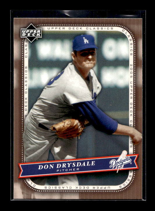 2005 Upper Deck Classics #26 Don Drysdale (Los Angeles Dodgers)