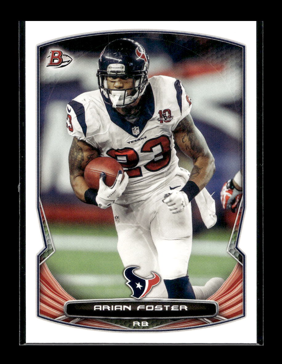 2014 Bowman #108 Arian Foster (Houston Texans)