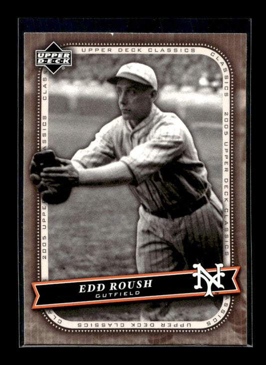 2005 Upper Deck Classics #30 Edd Roush (New York Giants)