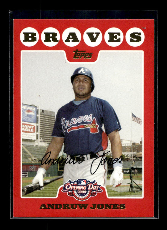 2008 Topps Opening Day #55 Andruw Jones (Atlanta Braves)