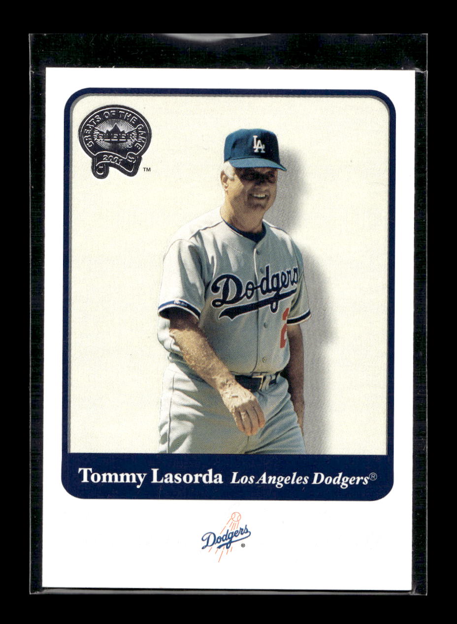 2001 Greats of the Game #94 Tommy Lasorda (Los Angeles Dodgers)