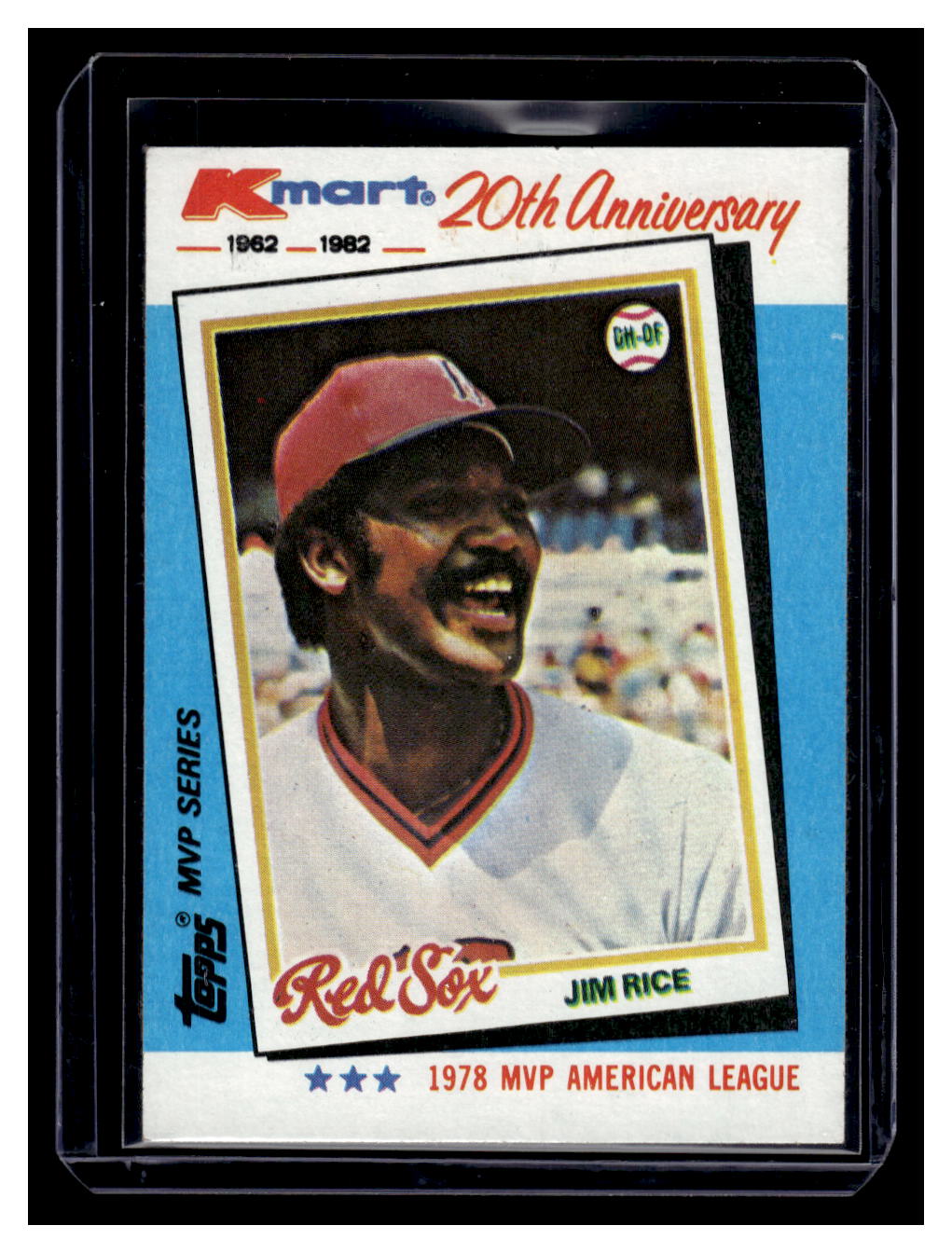 1982 Topps Kmart 20th Anniversary #33 Jim Rice (Boston Red Sox ...