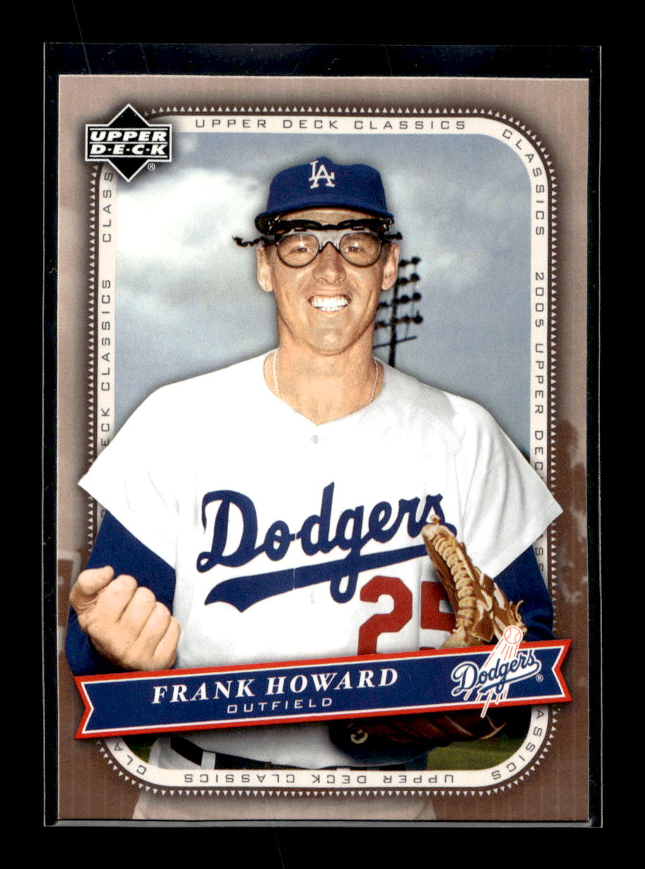 2005 Upper Deck Classics #34 Frank Howard (Los Angeles Dodgers)