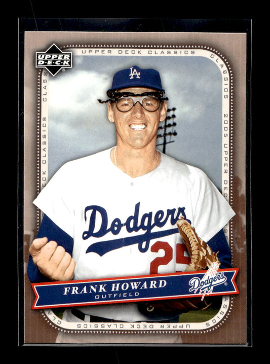 2005 Upper Deck Classics #34 Frank Howard (Los Angeles Dodgers)