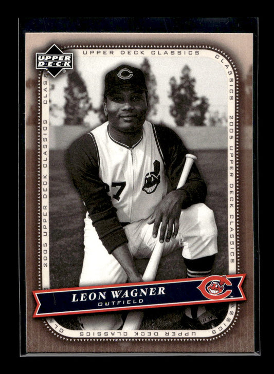 2005 Upper Deck Classics #35 Leon Wagner (Cleveland Indians)