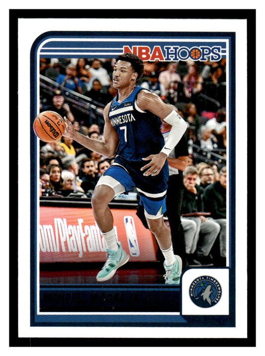 2023-24 Panini NBA Hoops #210 Wendell Moore Jr. (Minnesota Timberwolves)