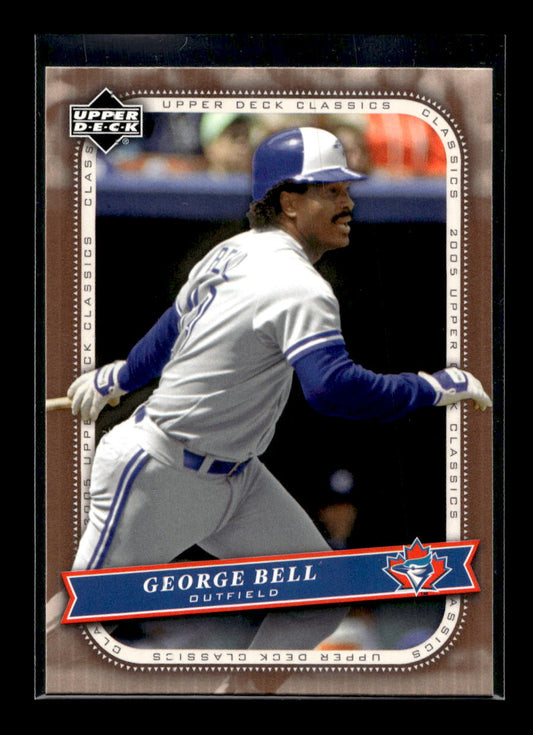 2005 Upper Deck Classics #38 George Bell (Toronto Blue Jays)
