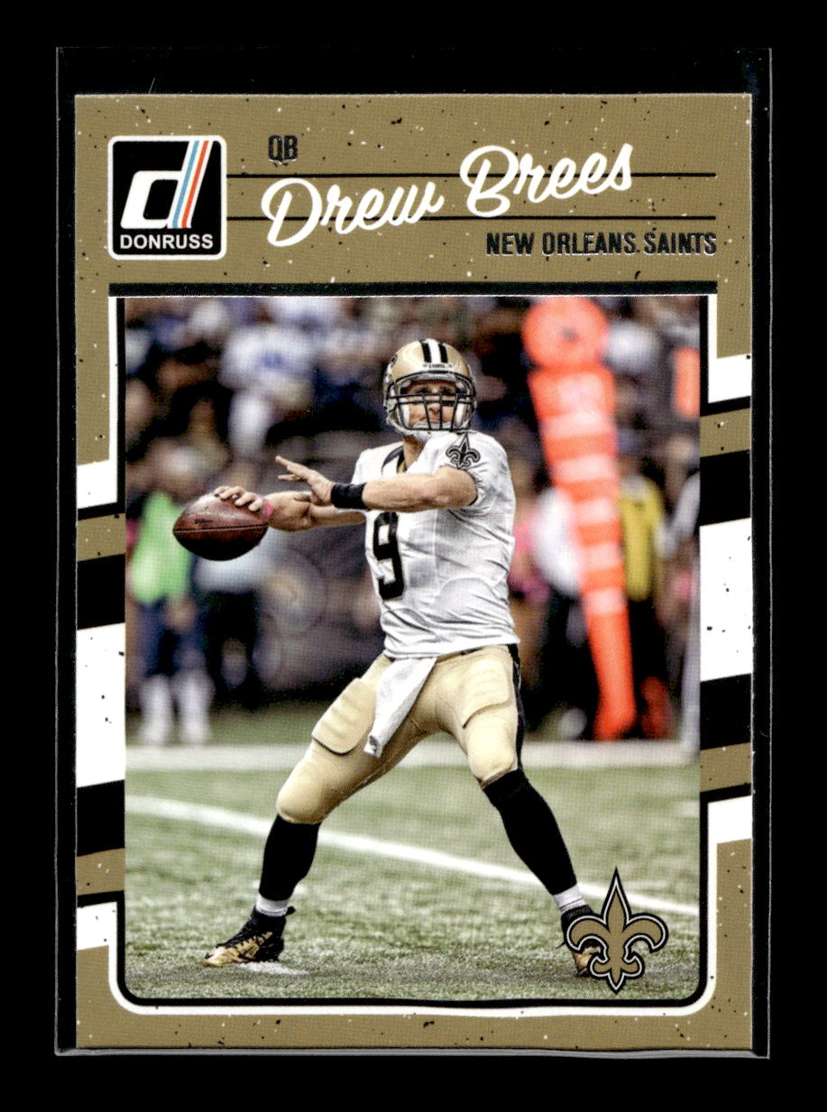 2016 Donruss #189 Drew Brees (New Orleans Saints)